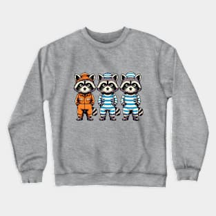 Raccoon Rogues Crewneck Sweatshirt